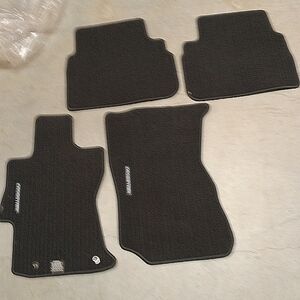 NEW Crosstrek Subaru Floor Mats Set Of 4 -- Driver Passenger Rear Seats OEM